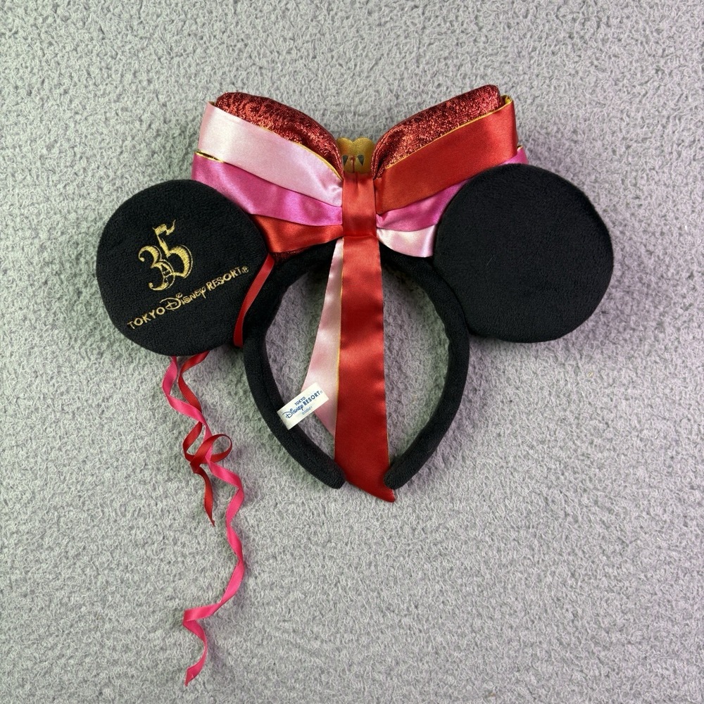 Disney Parks Official Minnie Mouse Ears Tokyo Resort EUC #7 Mickey